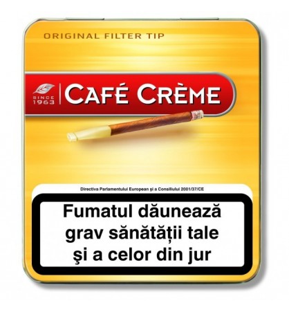 Tigari de foi Cafe Creme Filter Tip 10