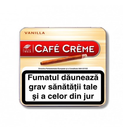 Tigari de foi Cafe Creme Vanilla French Vanilla 10