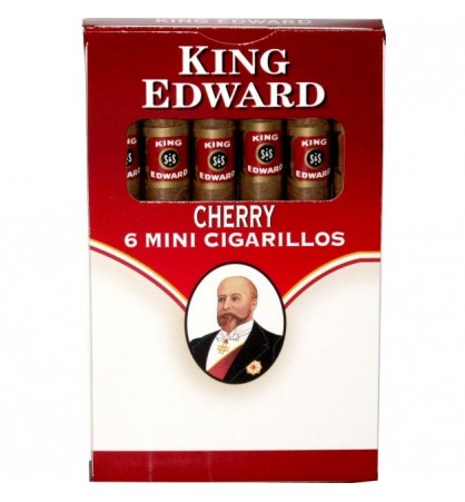 Tigari de foi King Edward Mini Cigarillo Cherry 6