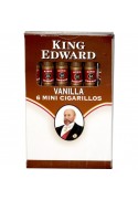 Tigari de foi King Edward Mini Cigarillo Vanilla 6