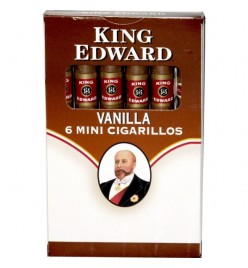 Tigari de foi King Edward Mini Cigarillo Vanilla 6