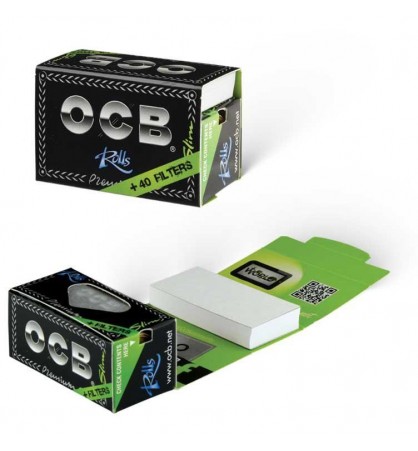 Foite OCB Premium Slim Rola + Filter Tips