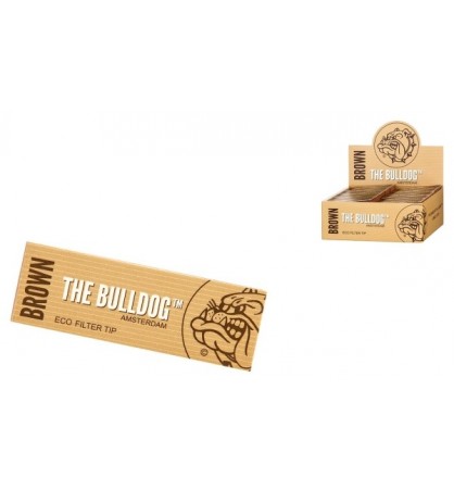 Filter Tips Bulldog Brown