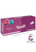 Tuburi Tigari RioTabak Slim Carbon White 200 Filter Plus