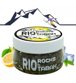 Aroma Narghilea Rio Rocks Lamaie cu Menta - Gheata (100g)