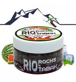 Aroma Narghilea Rio Rocks Pepene Verde cu Menta - Gheata (100g)