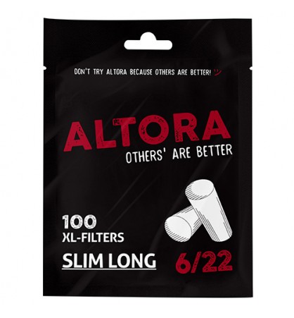 Filtre Tigari Altora Slim Long XL 6/22 mm (100)