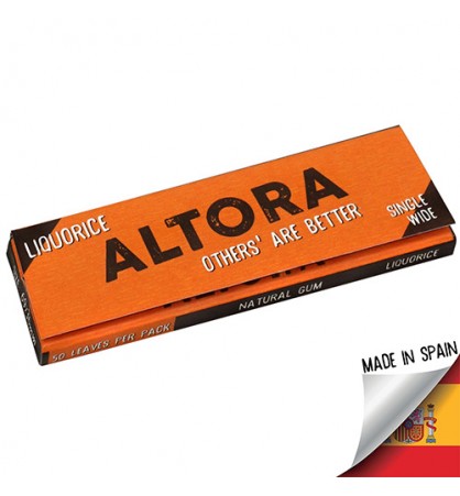 Foite Rulat Tutun Altora Liquorice (26 GSM)