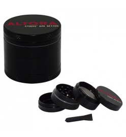 Grinder Metalic Altora Black (4 parti)