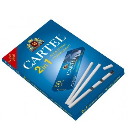 Filtre Tigari Cartel Extra Slim Pre-Cut 2in1