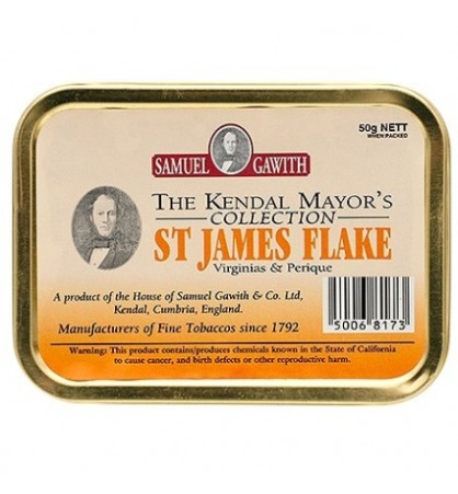 Tutun de Pipa Samuel Gawith St. James Flake 50g