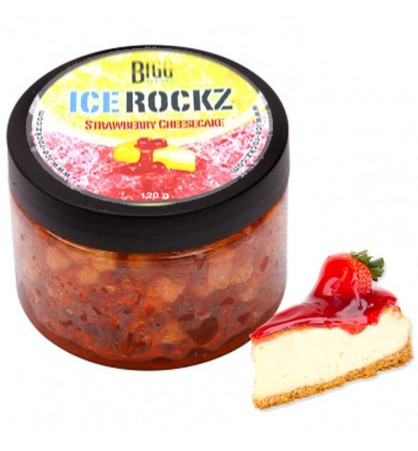 Arome Narghilea Bigg Ice Rockz Strawberry Cheesecake