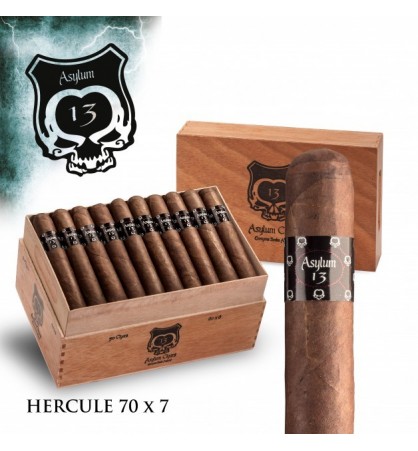 Trabucuri Asylum 13 Hercule 70 x 7 Nicaragua 20