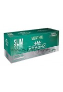 Tuburi Tigari Korona Slim Menthol 250