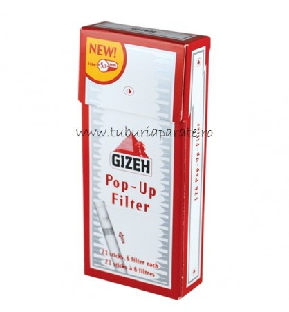 Filtre Tigari Gizeh Extra Slim Pop-Up