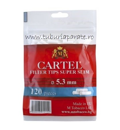 Filtre Tigari Cartel Extra Slim