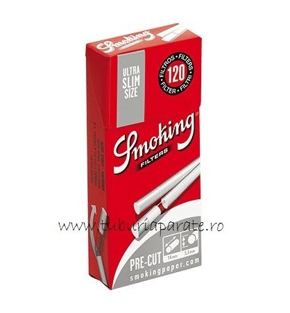 Filtre Tigari Smoking Ultra Slim Pre-Cut