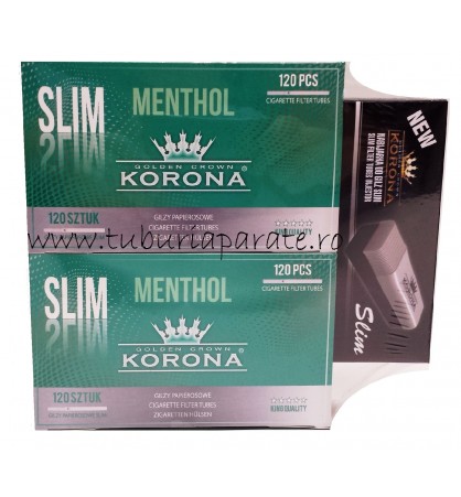 2 x Korona Slim Menthol 120 + Aparat Korona Slim