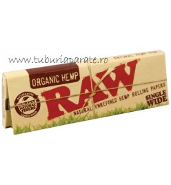 Foite Rulat Tutun RAW Organic Single Wide