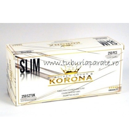 Tuburi Tigari Korona Slim White 250