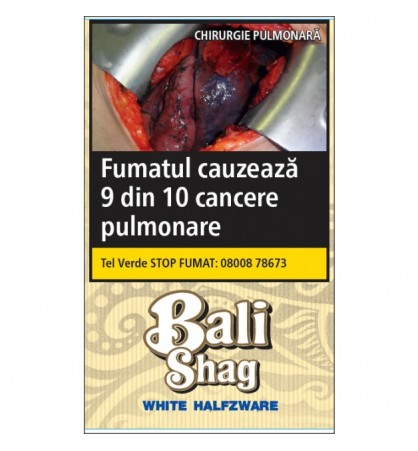 Tutun Bali Shag White Halfzware 40g