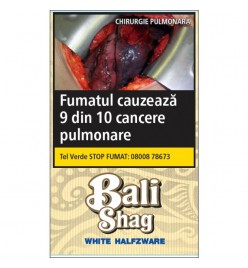 Tutun Bali Shag White Halfzware 40g