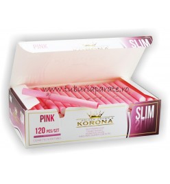 Tuburi Tigari Korona Slim Full Pink