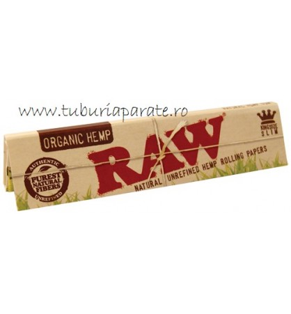 Foite Rulat Tutun RAW Organic Slim KS