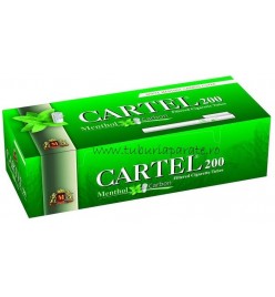 Tuburi Tigari Cartel Menthol Multifilter 200