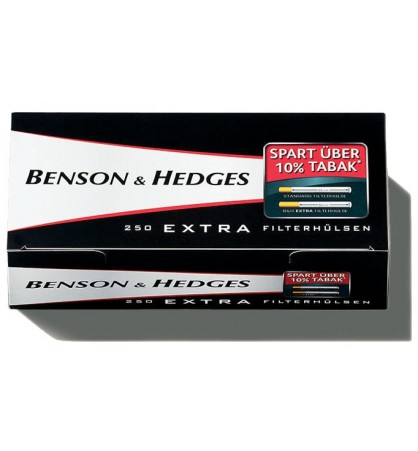 Tuburi Tigari Benson & Hedges Black Extra 250