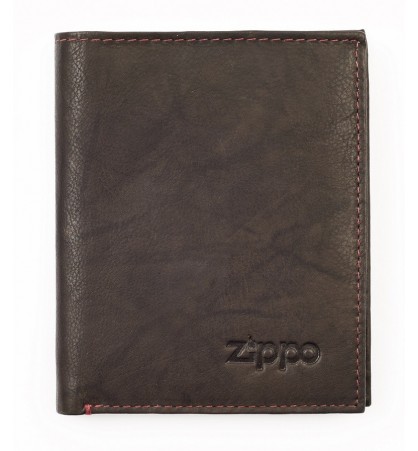 880004 PORTOFEL ZIPPO PIELE